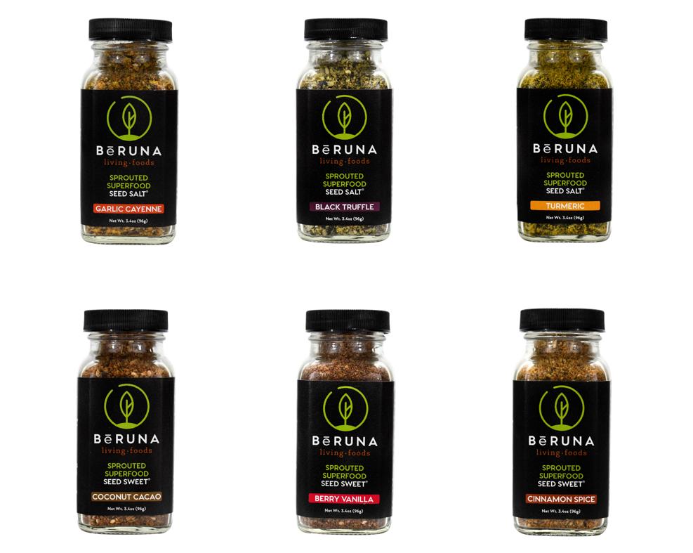 BēRUNA SEED SALT® BLACK TRUFFLE organic superfoods, superfruits,health